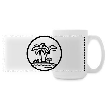 holiday - Large Panoramic Mug 440 ml - white - Right