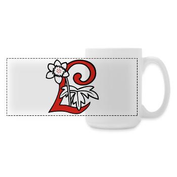 Symbol L - Large Panoramic Mug 440 ml - white - Right