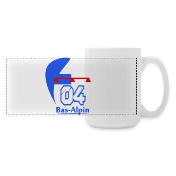 Logo von Bas-Alpine - Große Panoramatasse 440 ml - Weiß - Rechts