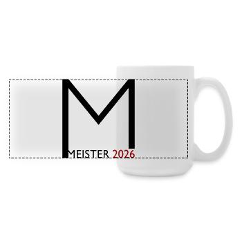 Congratulations on the 2026 championship - Large Panoramic Mug 440 ml - white - Right
