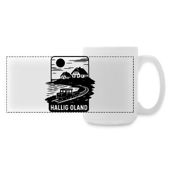 Oland Hallig - Grande tasse panoramique 440 ml - blanc - Droite