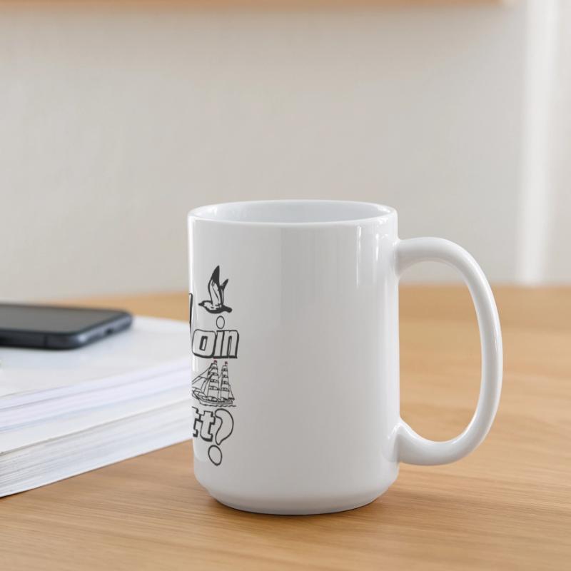 Ja Moin oder Watt? Grande tasse panoramique 440 ml