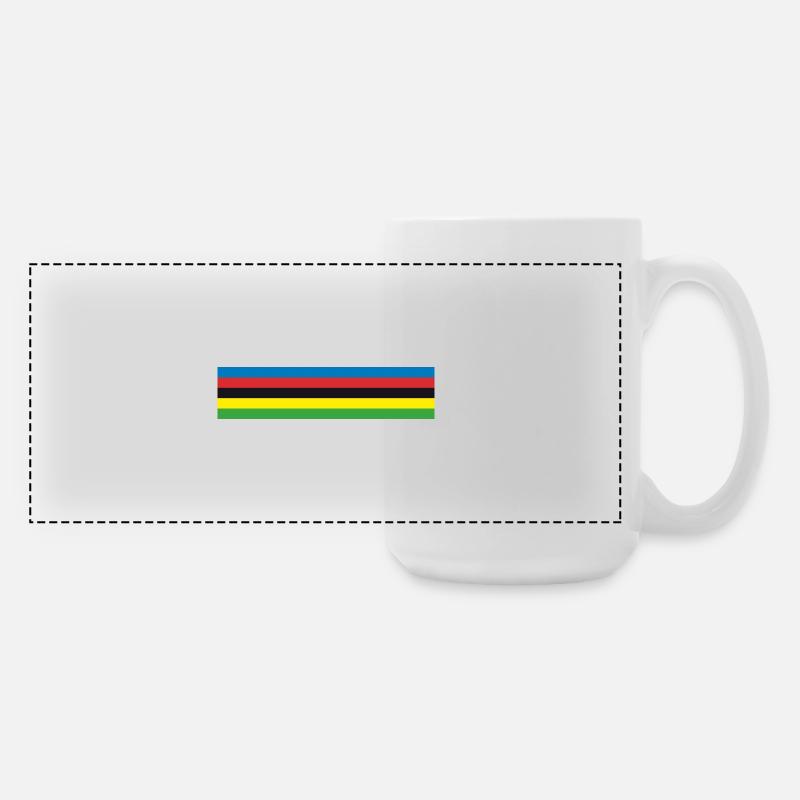 World Champion - Large Panoramic Mug 440 ml - white