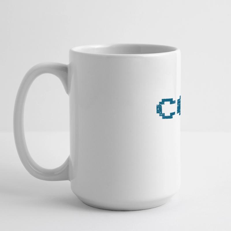 Code de programmation informatique Grande tasse panoramique 440 ml
