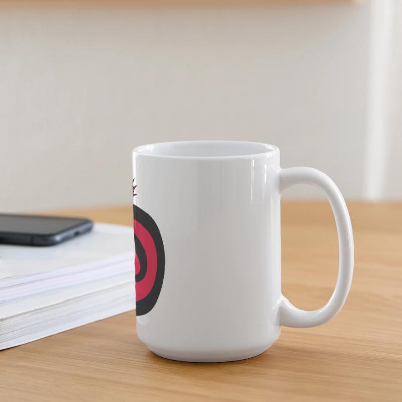 Exploding Skull Large Panoramic Mug 440 ml