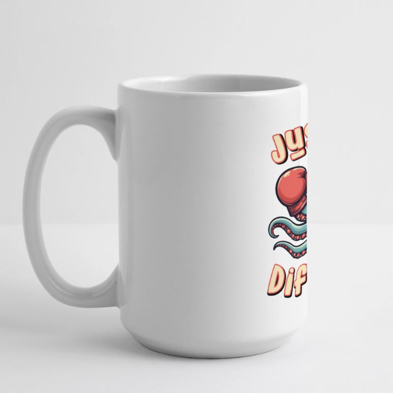 Frappe simplement différemment Grande tasse panoramique 440 ml