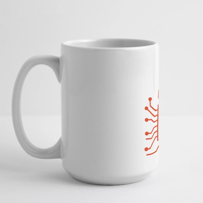 Multitasking Mode – CPU Overload Detected Large Panoramic Mug 440 ml