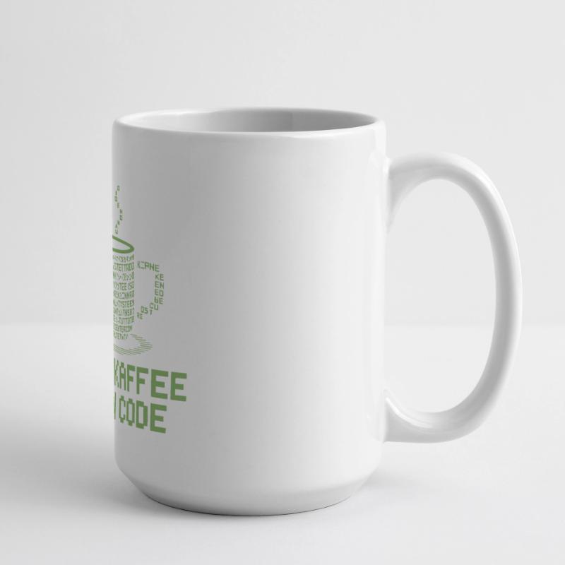 Kein Kaffee Kein Code Programmierer Informatiker Große Panoramatasse 440 ml