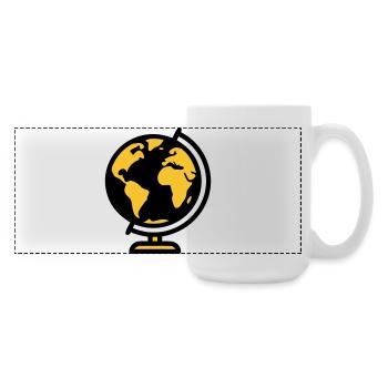 Globe Globe Earth School - Large Panoramic Mug 440 ml - white - Right
