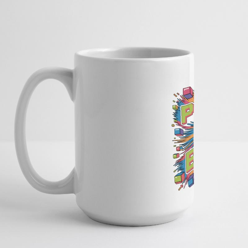 Game Developer Pixels Pay The Bills Web Developer Große Panoramatasse 440 ml