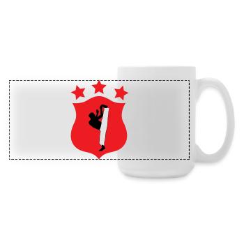 Capoeira - Fighting - Dance - Large Panoramic Mug 440 ml - white - Right