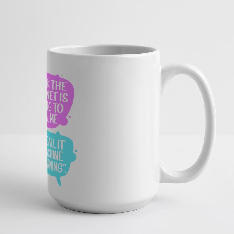 GPT Programmer Coder Large Panoramic Mug 440 ml
