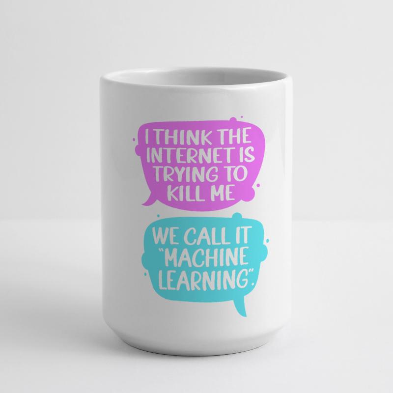 GPT Programmer Coder Large Panoramic Mug 440 ml