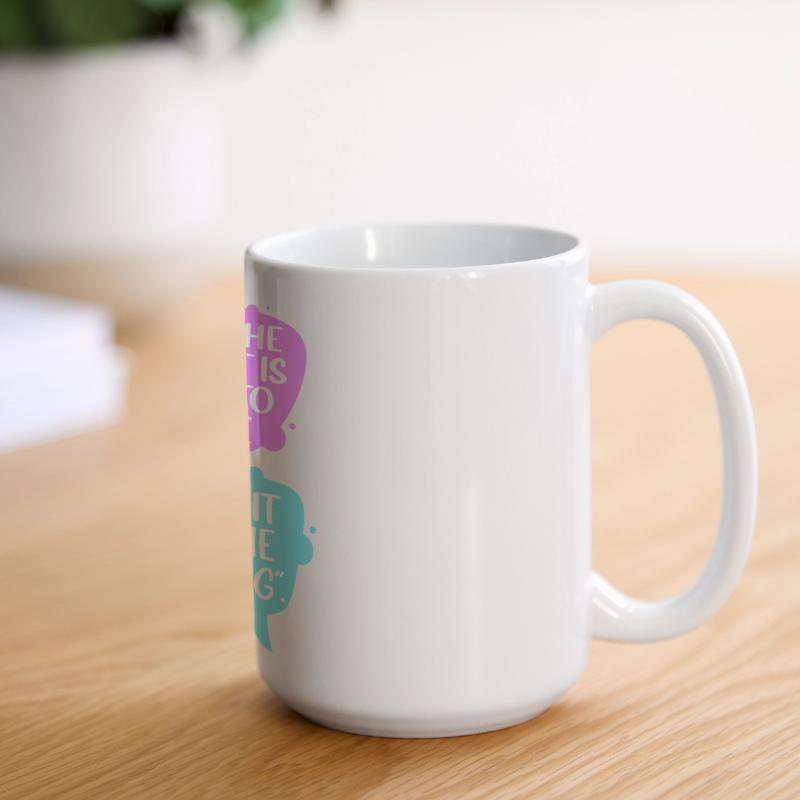 GPT Programmer Coder Large Panoramic Mug 440 ml