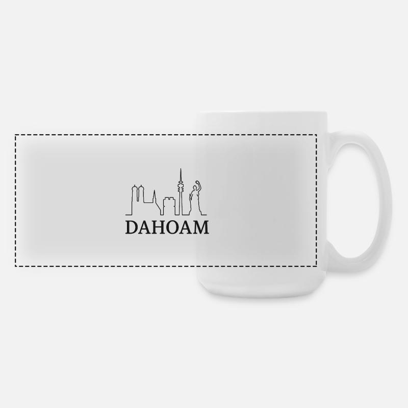 HOME - Large Panoramic Mug 440 ml - white