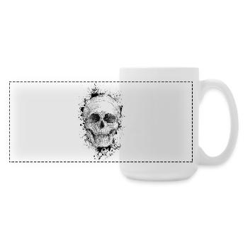Skull - Large Panoramic Mug 440 ml - white - Right