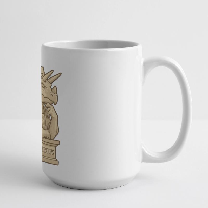 Stoiceratops Grande tasse panoramique 440 ml