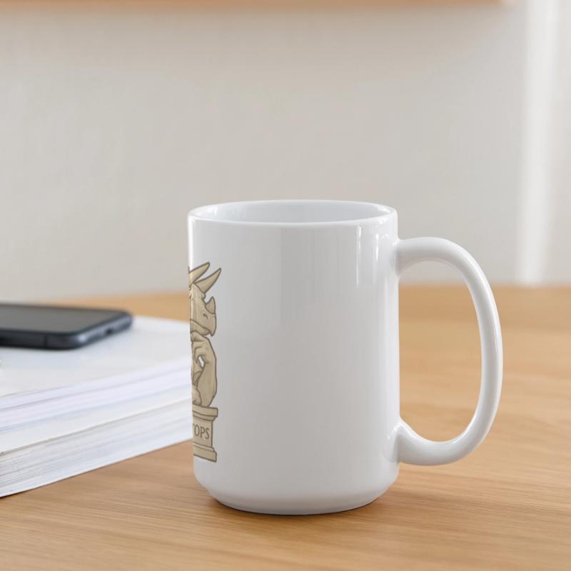 Stoiceratops Grande tasse panoramique 440 ml