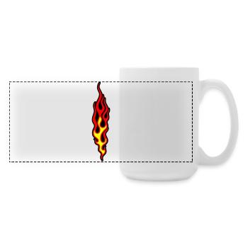 flammen - Large Panoramic Mug 440 ml - white - Right