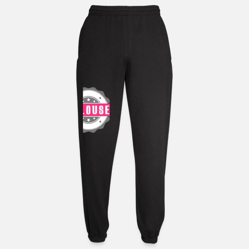 Grafikdesign mit eifersüchtigem Schriftzug - Unisex Jogginghose - Schwarz