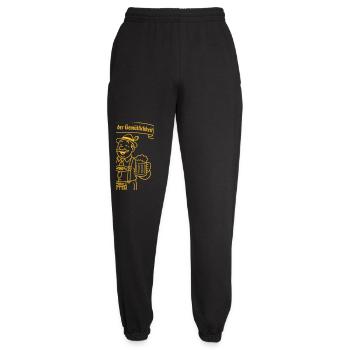 Herr Bier - Ein Prosit der Gemütlichkeit - Unisex Joggers - black - Front - AI Model Female 172 light (172cm)