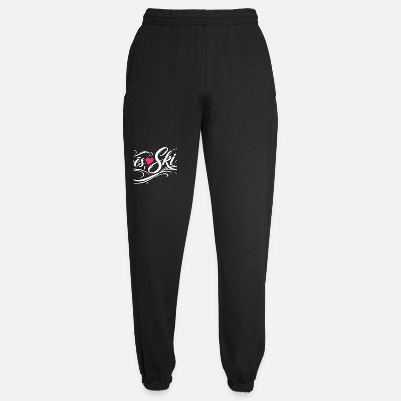 Apres Ski Herz Liebe - Unisex Jogginghose - Schwarz