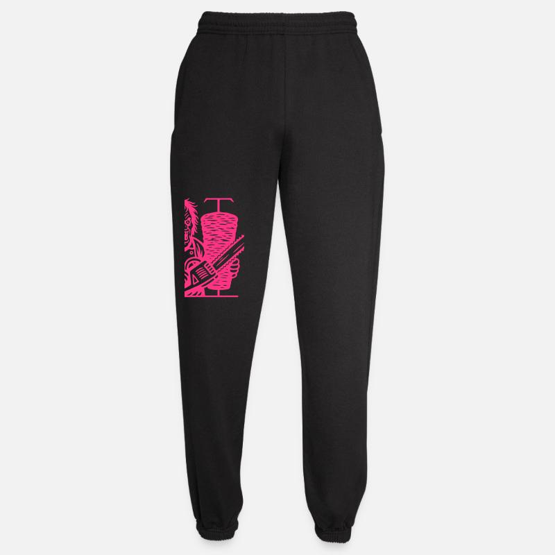 Horror Döner pink - Unisex Jogginghose - Schwarz