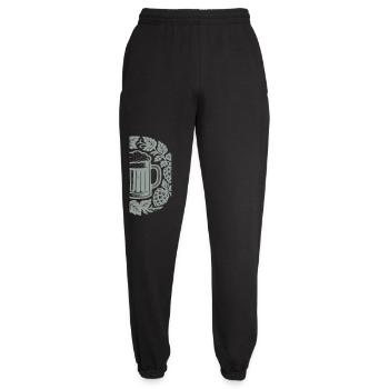 Bier kranz - Unisex Joggers - black - Front - AI Model Female 172 light (172cm)