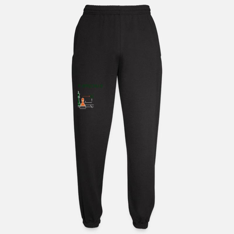 Chess Endgame Analysis and Advanced Strategy - Unisex Joggers - black