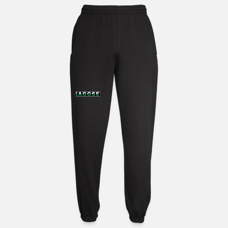 Sachsen / Saggsen - Unisex Jogginghose - Schwarz