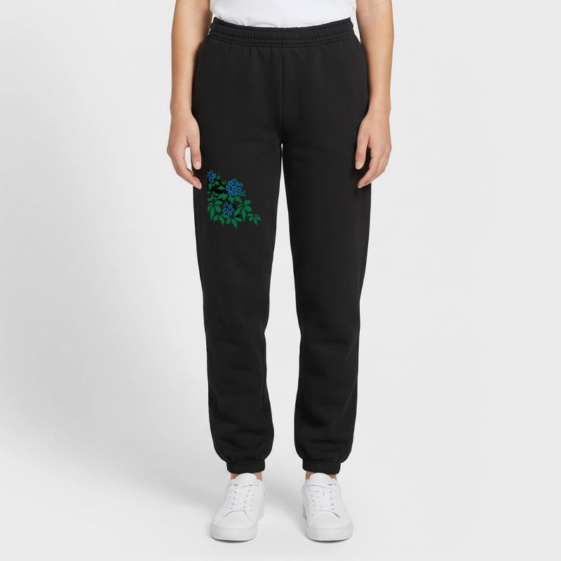 Great Dane and hydrangeas Unisex Joggers