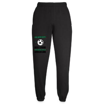 Bye Bye Kita Legende kickt jetzt Schulgelände 2026 - Unisex Jogginghose - Schwarz - Vorne - AI Model Female 172 light (172cm)