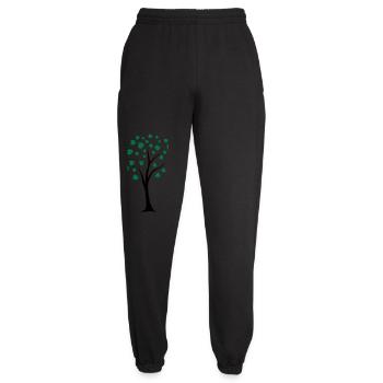 arbre - Pantalon de jogging unisexe - noir - Devant - AI Model Female 172 light (172cm)