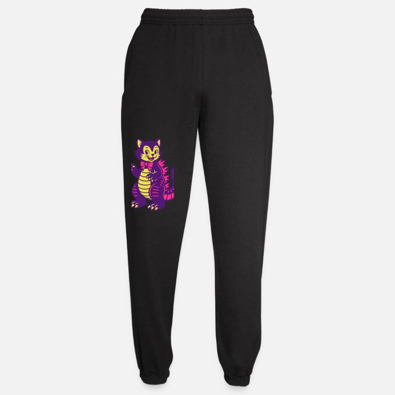 Katzenmonster supersüß - Unisex Jogginghose - Schwarz