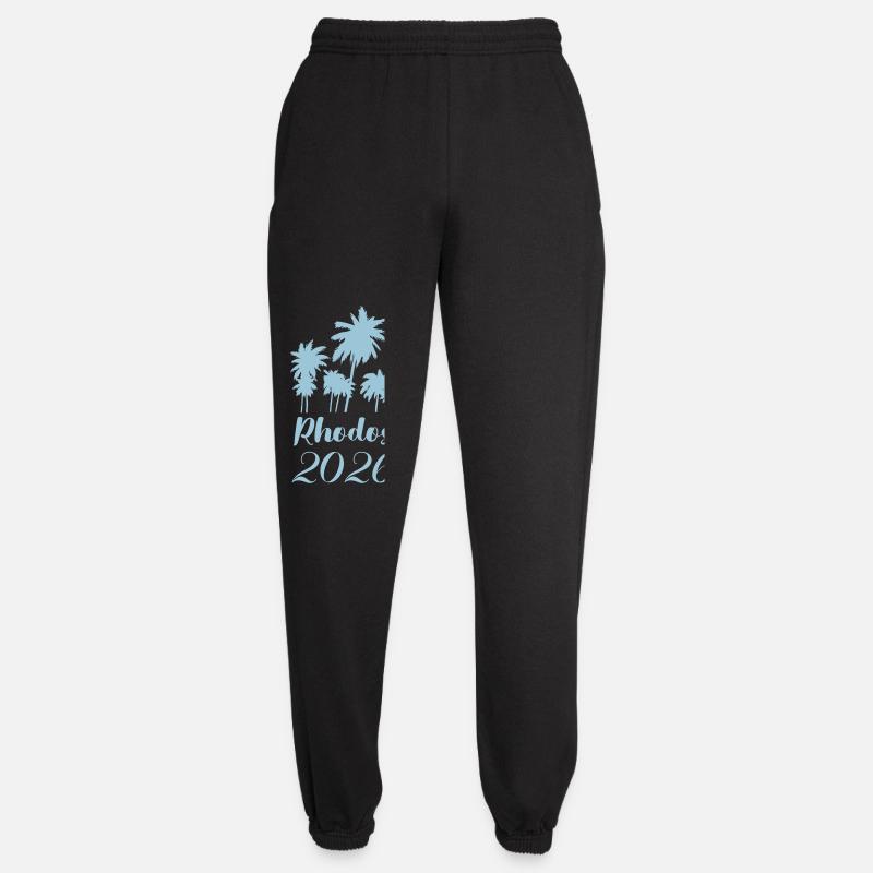 Rhodes 2026 Palmen Flair - Unisex Jogginghose - Schwarz