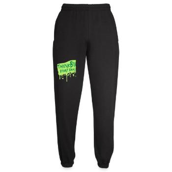 Pensez Grand, Commence, Petit, Motivation, Mentalité, Évolution. - Pantalon de jogging unisexe - noir - Devant - AI Model Female 172 light (172cm)