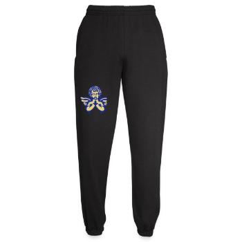 Angel Figurine Wings - Unisex Joggers - black - Front - AI Model Female 172 light (172cm)