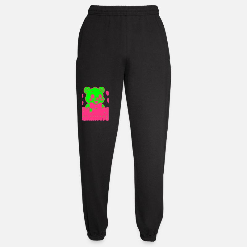 Glitch Berlin Supercute - Unisex Jogginghose - Schwarz