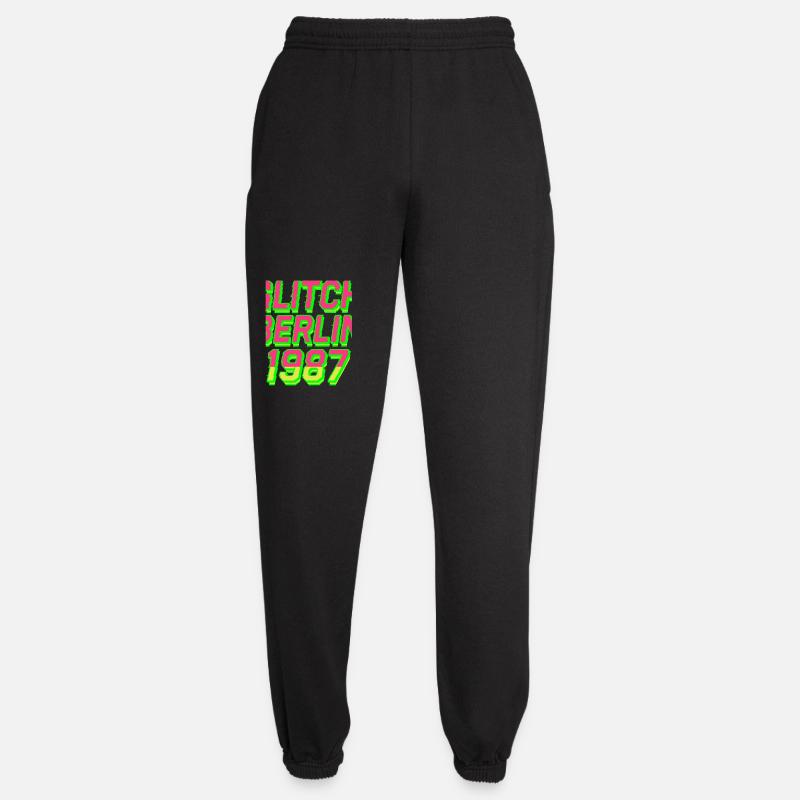 Glitch, Berlin 1987 - Unisex Joggers - black