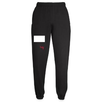 Sweden Hello - Unisex Joggers - black - Front - AI Model Female 172 light (172cm)