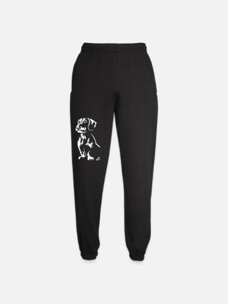 Dackel "Black Edition" - Unisex Jogginghose - Schwarz
