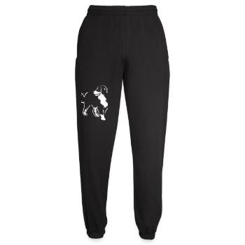 Bouvier bernois "Black Edition" - Pantalon de jogging unisexe - noir - Devant - AI Model Female 172 light (172cm)