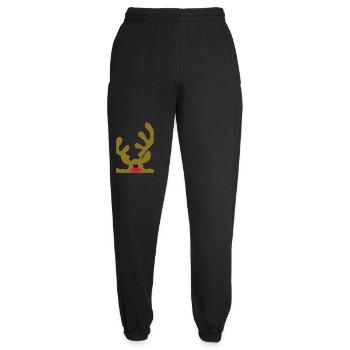 Cadeaux amusants pour Noël - Pantalon de jogging unisexe - noir - Devant - AI Model Female 172 light (172cm)