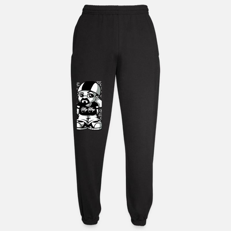 Hip Hop-Fan - Unisex Jogginghose - Schwarz