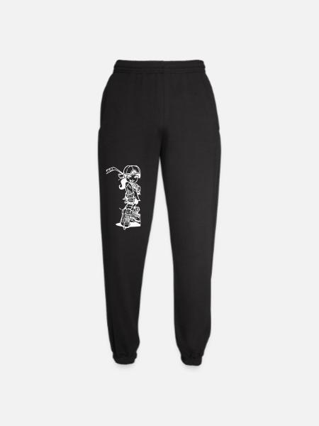 Eishockey-Mädchen - Unisex Jogginghose - Schwarz