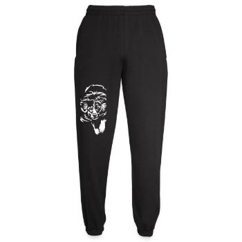 Australian Shepherd "Black Edition" - Unisex Joggers - black - Front - AI Model Female 172 light (172cm)