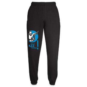Jazz thing flex - Unisex Jogginghose - Schwarz - Vorne - AI Model Female 172 light (172cm)