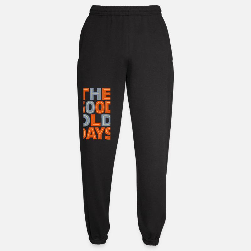I bei vecchi tempi - Pantaloni sportivi unisex - nero
