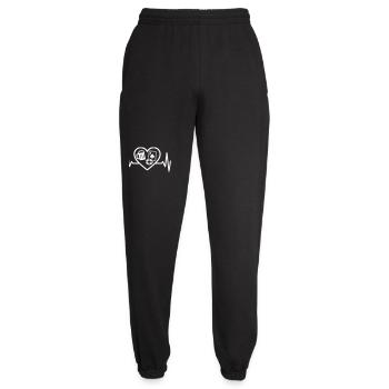 Cœur Poker Bière - Pantalon de jogging unisexe - noir - Devant - AI Model Female 172 light (172cm)