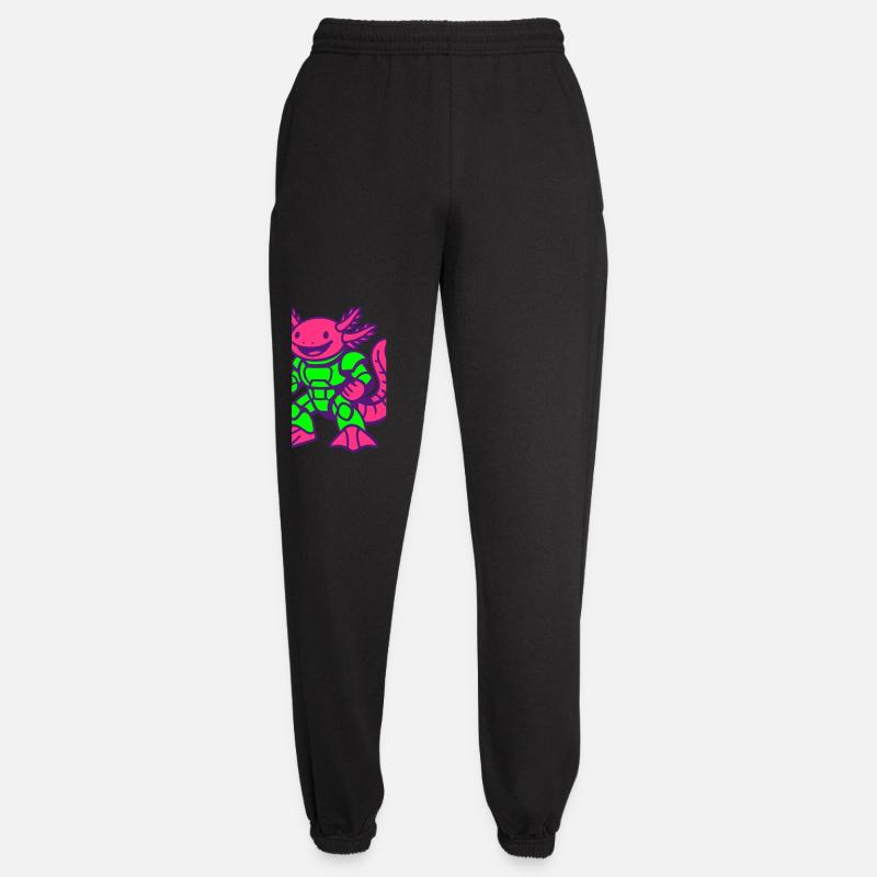 Axolotl Hero - Unisex Jogginghose - Schwarz